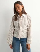 Neo Noir - Rutete/Stripete - Francesca Stripe Shirt