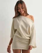 Nelly - Beige - Effortless Poncho Dress