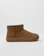 Nelly - Beige - Chunky Mini Boots