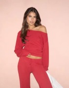 Nelly - Rød - My Chill Boatneck Sweat