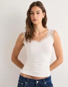 Vero Moda - Hvit - Vmrosa Sl Top Ga Jrs Noos