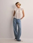 Nelly - Hvit - Lovely Blouse Top