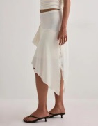 Vero Moda - Hvit - Vmhazel Hw Asm Lace Skirt Jrs Exp