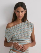 Nelly - Multi/Mønstrete - Chill Stripe Waist Focus Top