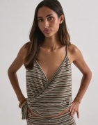 Nelly - Multi/Mønstrete - Chill Stripe Wrap Top