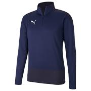 PUMA Treningsgenser teamGOAL 23 1/4 Glidelås - Navy