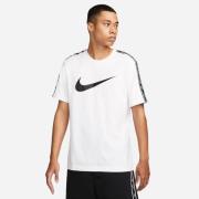 Nike T-Skjorte NSW Repeat Sportswear - Hvit/Sort