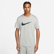 Nike T-Skjorte NSW Repeat Sportswear - Grå/Sort