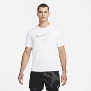 Nike Løpe t-skjorte Dri-FIT Run Division - Hvit/Sølv