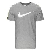 Nike T-Skjorte NSW Repeat Sportswear - Grå/Hvit