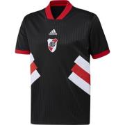 River Plate Trenings T-Skjorte Retro Icon - Sort/Hvit/Rød