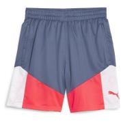 PUMA Treningsshorts IndividualCUP - Blå/Hvit/Fire Orchid