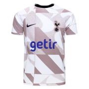 Tottenham Trenings T-Skjorte Dri-FIT Pre Match - Hvit/Sort Barn