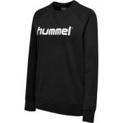 Hummel Go Cotton Logo Genser - Sort Dame