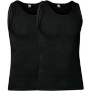 JBS GOTS Tank Top 2-Pakk - Sort