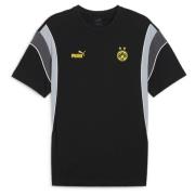 Dortmund T-Skjorte FtblArchive - Sort