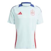 Spania Trenings T-Skjorte Tiro 24 EURO 2024 - Turkis/Rød