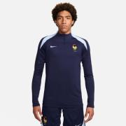 Frankrike Treningsgenser Dri-FIT Strike Drill EURO 2024 - Blå/Cobalt B...