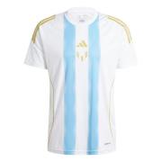 adidas Trenings T-Skjorte Messi Spark Gen10s - Hvit/Semi Lucid Blue