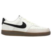 Nike Sneaker Court Vision Low - Hvit/Light Orewood Brown/Sort