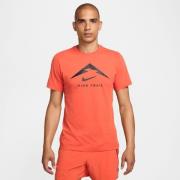 Nike Løpe t-skjorte Dri-FIT Run Trail - Vintage korall/Svart
