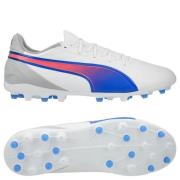 PUMA King Match MG Formula - Hvit/Blå/Flat Light Gray