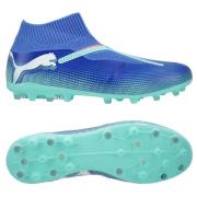 PUMA Future 7 Match + Laceless MG Formula - Blå/Hvit/Electric Peppermi...