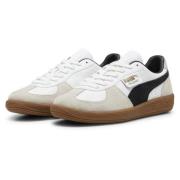 PUMA Sneaker Palermo Skinn - Hvit/Grå/Svart
