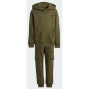 Adidas Original 1/2 Zip Hoodie Cargo Set Kids