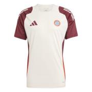 Bayern München Trenings T-Skjorte Tiro 24 EU - Beige/Shadow Red