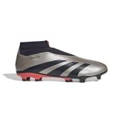 adidas Predator League Laceless FG Vivid Horizon - Sølv/Aurora Black/T...