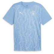 Manchester City Trenings T-Skjorte Pre Match - Blå/PUMA White