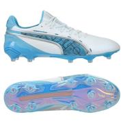 PUMA King Ultimate FG/AG Conquer your Mountain - Hvit/Blå/Sølv LIMITED...