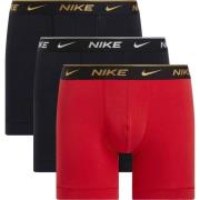 Nike Boxer 3-PK - Sort/Rød/Gull