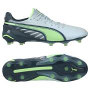 PUMA King Ultimate FG/AG Lights Out - Frosted Dew/Fizzy Apple/Gray Ski...