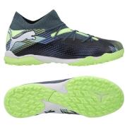 PUMA Future 7 Match + Mid TT Lights Out - Gray Skies/Hvit/Fizzy Apple ...