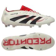 adidas Predator Elite FG Champagne - Hvit/Sort/Pure Ruby