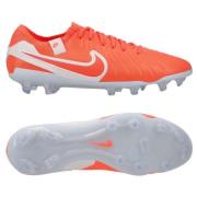 Nike Tiempo Legend 10 Elite FG Mad Energy - Varm lava/Hvit