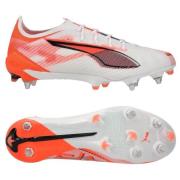 PUMA Ultra 5 Ultimate SG Unlimited - Hvit/Sort/Glowing Red