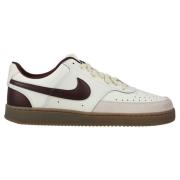 Nike Sneaker Court Vision Low - Seil/khaki/Bordeaux