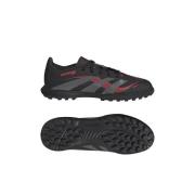 adidas Predator League TF Stealth Victory - Sort/Grå/Lucid Red Barn