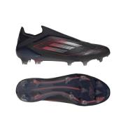 adidas F50 Elite Laceless FG Stealth Victory - Sort/Sølv/Lucid Red