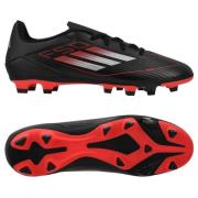 adidas F50 Club FxG Stealth Victory - Sort/Sølv/Lucid Red