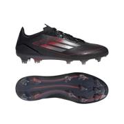 adidas F50 Pro FG Stealth Victory - Sort/Sølv/Lucid Red