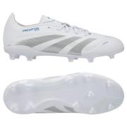 adidas Predator League FG/AG Polar Victory - Fottøy Hvit/Sølv Metallis...