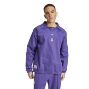 Real Madrid Skjorte Drill Top Terrace Icons - Lilla