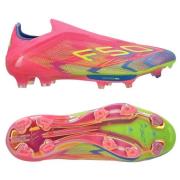 adidas F50 + Laceless FG Mystic Victory - Lucid Pink/Lucid Sitron/Blå ...