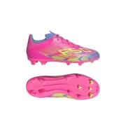 adidas F50 League FG/AG Mystic Victory - Lucid Pink/Lucid Sitron/Blå f...