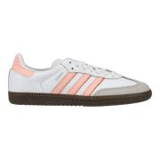 adidas Originals Samba OG - Fottøy Hvit/Klar oransje Kvinner