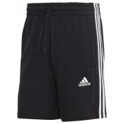 adidas Shorts Essentials French Terry 3-Stripes - Svart/Hvit